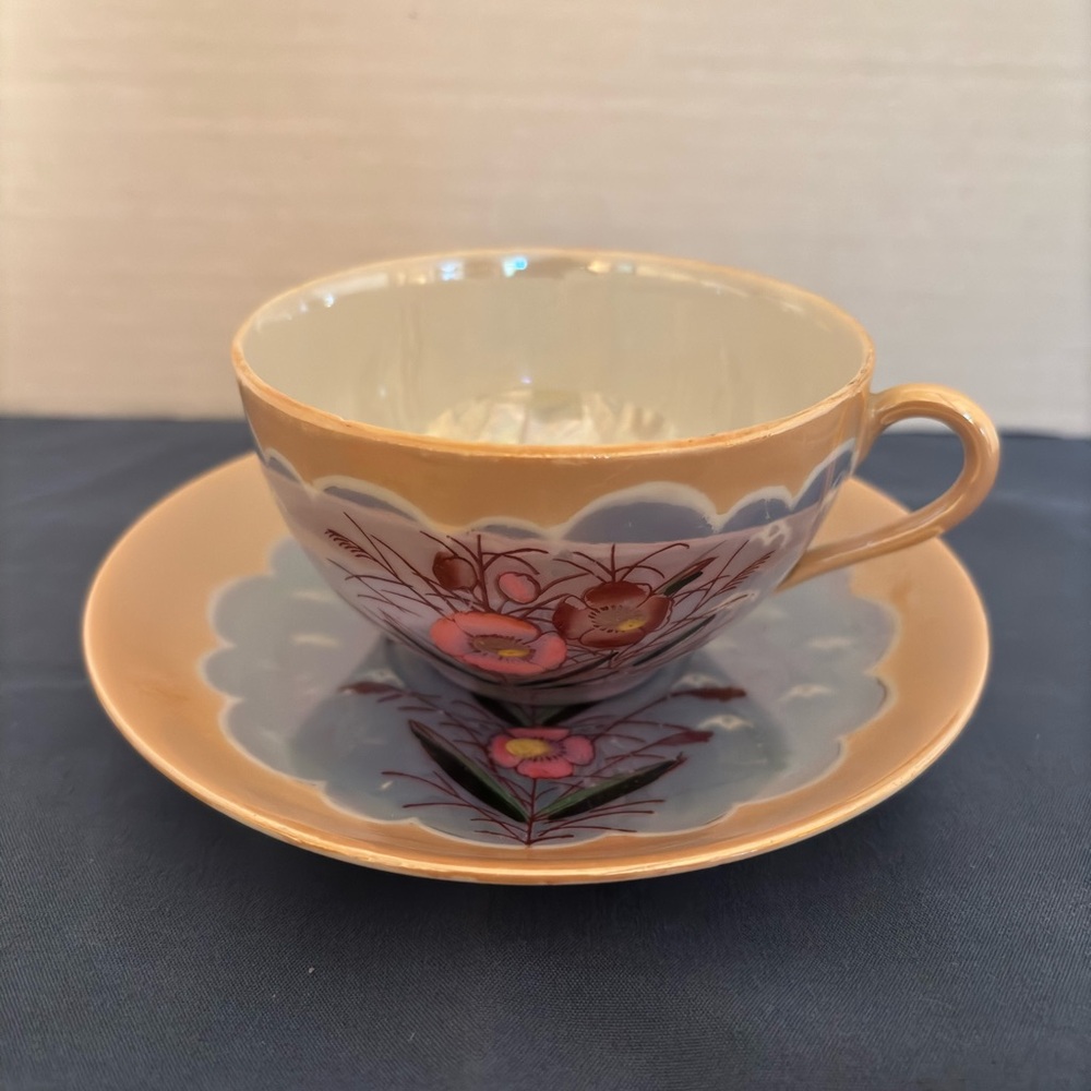 Vintage China Teacup and Saucer Set